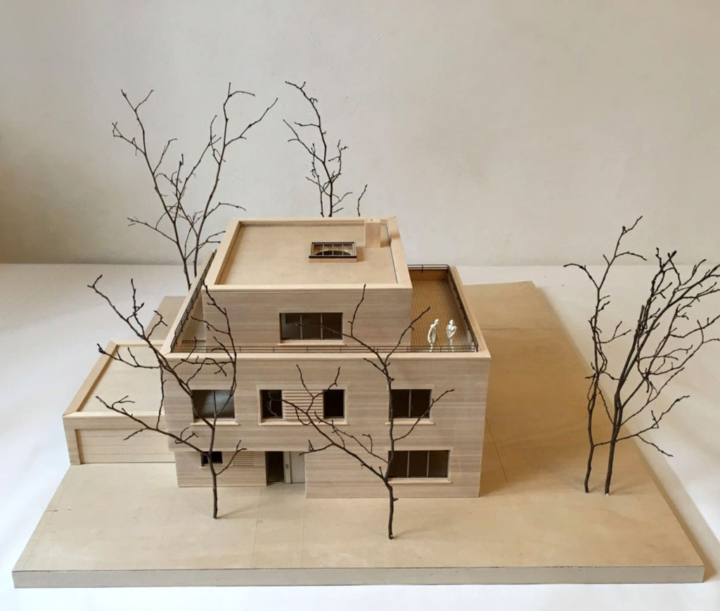 Architekturmodell Haus TS München