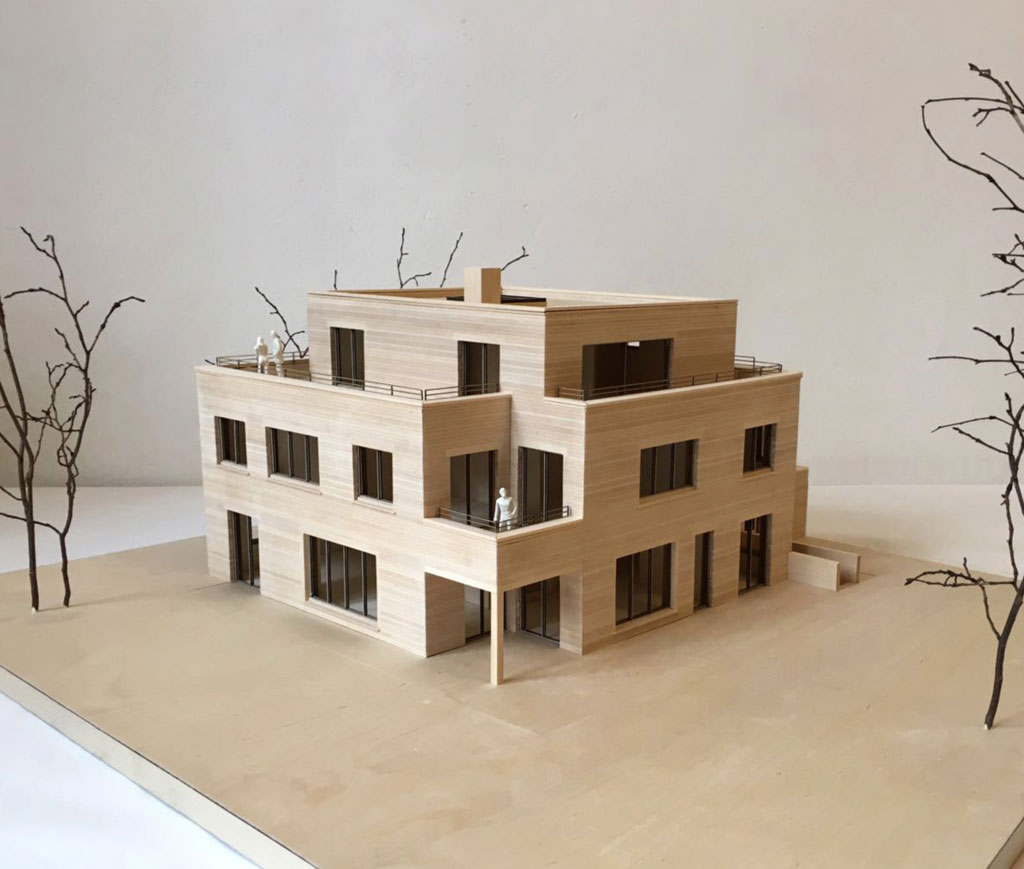 Architekturmodell Haus TS München